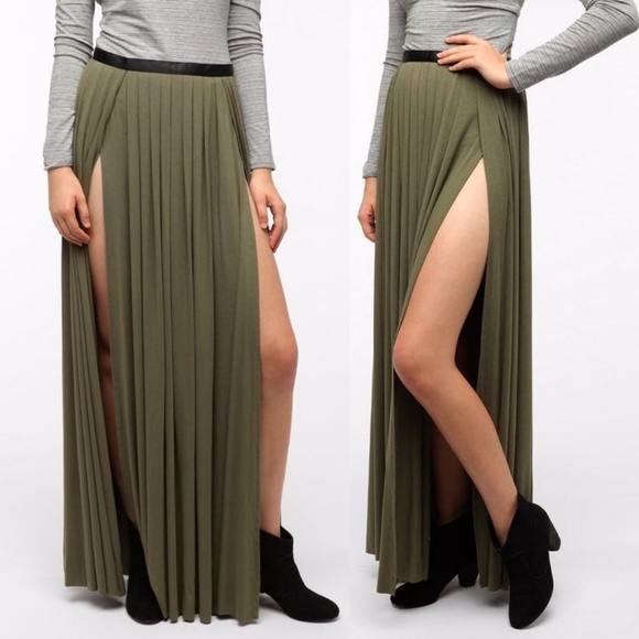 soft maxi skirt